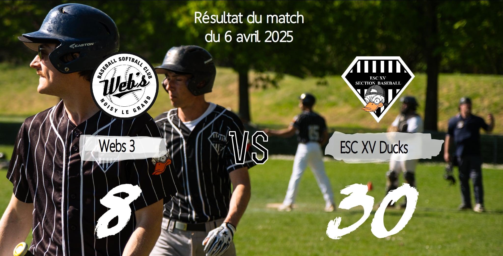ESC XV vs WEBS 3