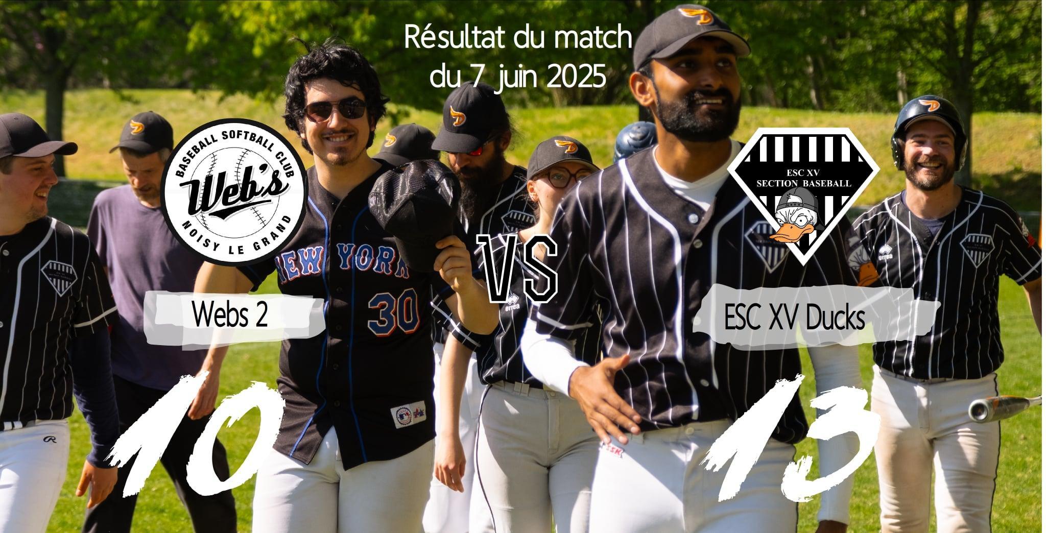 ESC XV vs WEBS 2